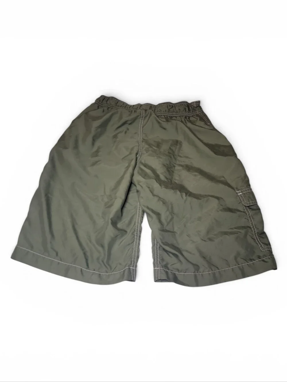 Polo By Ralph Lauren Olive Green Boys Swim Trunks